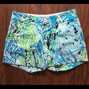 Lilly Pulitzer Callahan Shorts Size 8